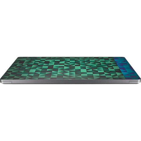 Black & Green Universal Laptop 16.6in (13.4 x 9.7in) Skin